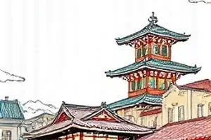 三春巷口封面，巷口菜摊上的青菜与讨价还价的街坊
